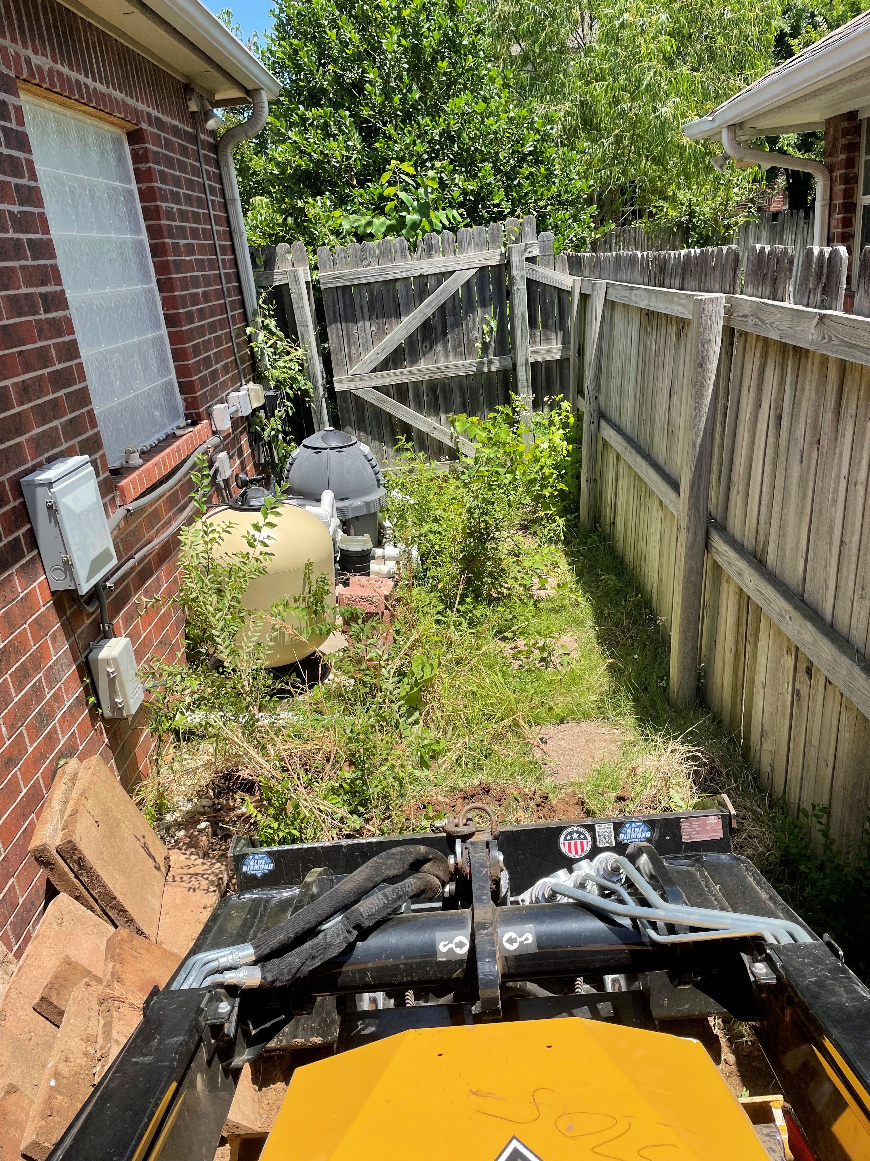 Land clearing project photo 2